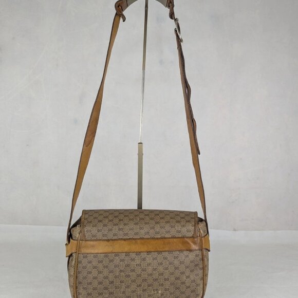 Authentic Vintage GUCCI GG Guccissima Crossbody Messenger Bag Made in Italy - Picture 2 of 15